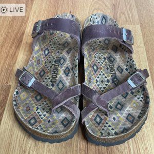 Birkenstock Mayari Lavender Oiled Leather Special Edition 39 RARE